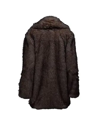 ONLY | Jacke in Felloptik ONLDAWN | braun